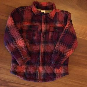 Gymboree Quilted, Lined Flannel
