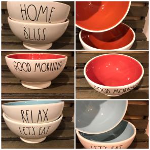 Rae Dunn Colored Bowls