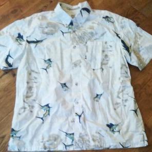 Columbia river lodge shirt large