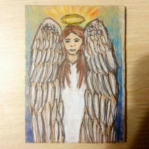 Angel Woman ACEO