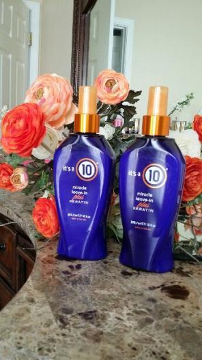 It's a 10 Miracle leave-in Keratin 10 oz