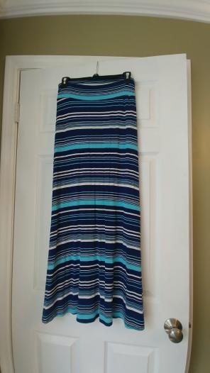 Striped summer skirt