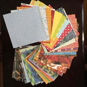 Scrapbooking Paper (130 sheets)