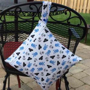 New- Wet bag 12"x12" medium size