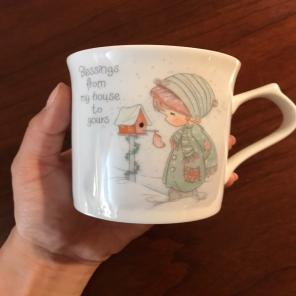 1989 Vintage Precious Moments cup