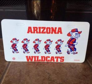 NEW Arizona Wildcats License Plate