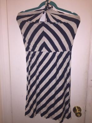 Halter Stripe Dress