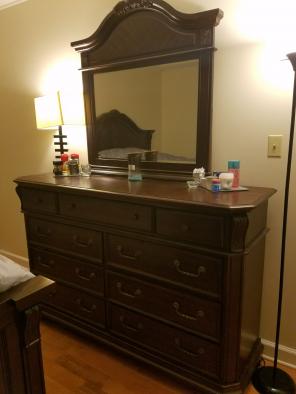 King size Bed set w/mattress