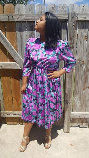 Pellini pettites floral dress