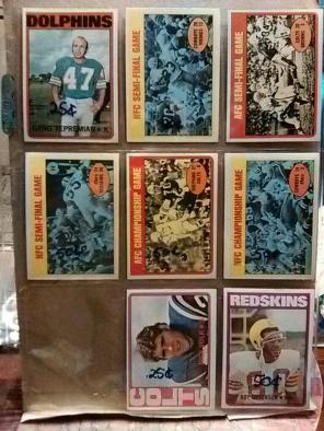1972 Topps Football cards set#2