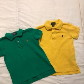 2 Ralph Lauren Boys Polos Size 4t