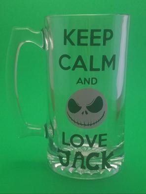 Keep Calm and Love Jack Beer Mug - Jack