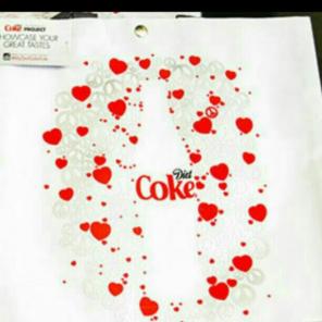 Coca cola exclusive white tote