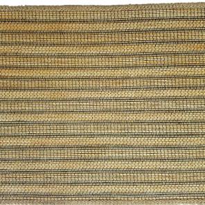 Handmade rug with natural cellulose