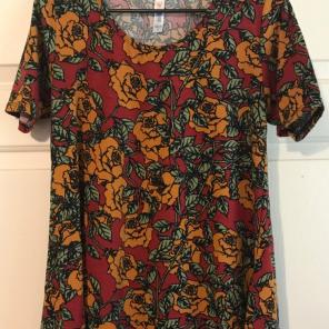 Lularoe Roses Perfect T XS