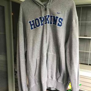 XXL Nike Gray Hopkins Zip Up Hoodie