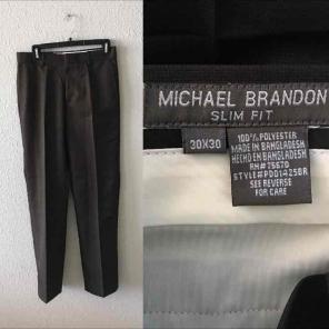 Michael Brandon Slim Fit Men's Pants