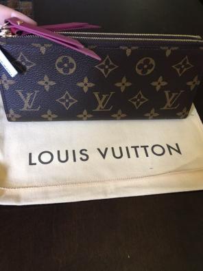 Louis Vuitton Fuschia Adele Wallet
