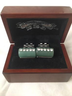 Shanghai Tang Jade Cufflinks