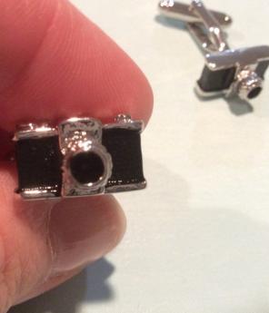 Camera unisex Cuff Links