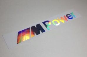 21" Neochrome M Power BMW Sticker