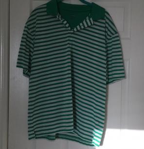 Men's George Golf Striped Shirt