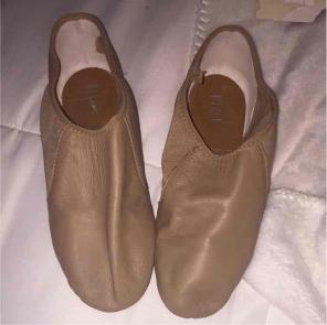 Never worn dance shoes tan