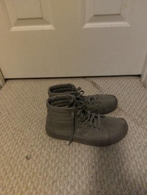 All grey vans skate highs