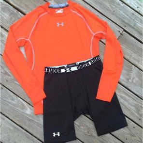 under armour compression shorts shirt XL