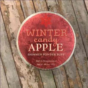 Winter Candy Apple Shimmer Powder Puff