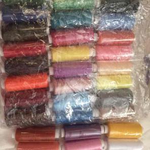30 spools embroidery thread / floss