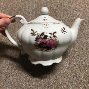 Antique Japan Musical Tea Pot
