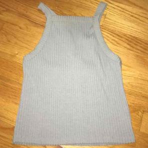 Blue Halter Top