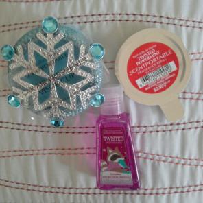 TWISTED PEPPERMINT AIR FRESHENER VISOR