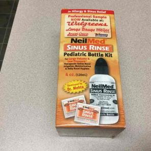 SINUS RINSE RELIEF PEDIATRIC BOTTLE