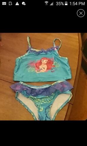 Little Mermaid Bath Suit