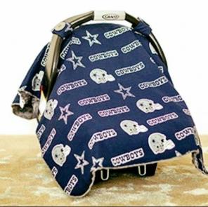 Dallas Cowboys Carseat Canopy