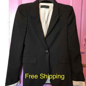 Zara Women Trendy Black Blazer