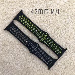 iWatch Sport silicone band 42mm M/L 2pcs