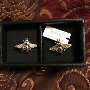 Steel Bee Cufflinks