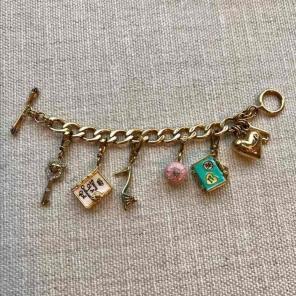 Juicy Couture Gold Charm Bracelet