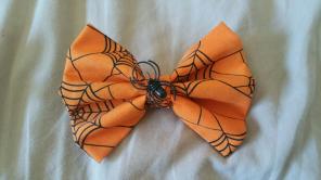 Halloween hair bow