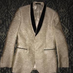 Gold Blazer Men