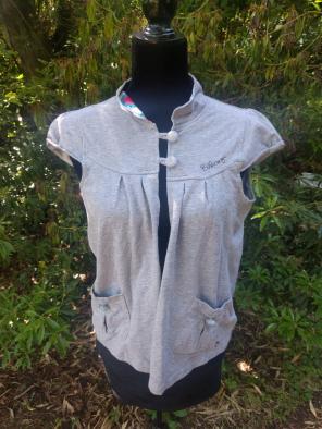 Billabong Cap Sleeve Cape Sweatshirt