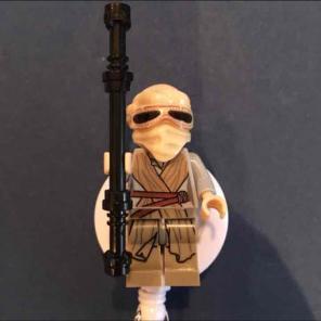 Star Wars Force Awakens Rey ID Badge RN