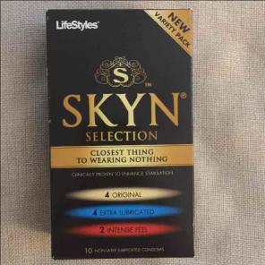 New! Sealed Box SKYN Selection Condoms