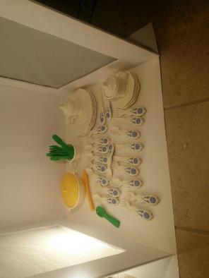 Vintage play kitchen accessories