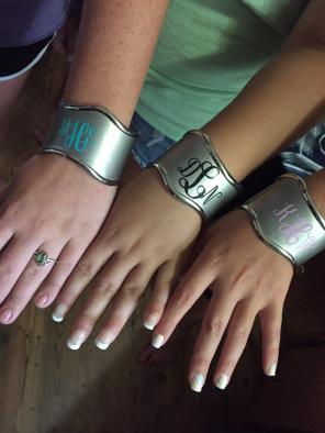 Monogrammed Bracelets