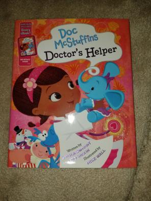 NEW Doc mcstuffins book