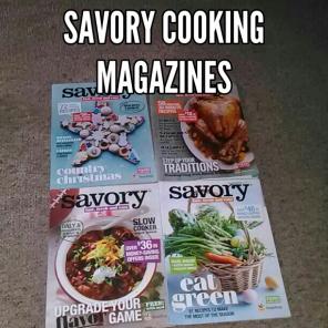 Savory Cooking Magazines